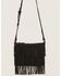 Image #2 - Idyllwind Women's Darlington Court Suede Crossbody Bag, Black, hi-res