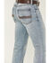 Image #4 - RANK 45&reg; Men's Bunker Wash Trigger Slim Bootcut Stretch Denim Jeans, Light Wash, hi-res