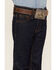 Image #2 - Cody James Boys' Dark Wash Slim Straight Stretch Jeans, Dark Wash, hi-res