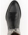 Image #5 - Ferrini Men's Exotic Teju Lizard Western Boots - Round Toe, Black, hi-res