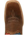 Image #6 - Durango Men's Rebel Pro Texas Flag Western Boots - Broad Square Toe, Tan, hi-res