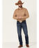 Image #1 - Wrangler Retro Men's Galaxy Dark Wash Stretch Slim Straight Jeans, Blue, hi-res