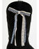 Image #2 - Shyanne Women's Gingham Lace Boot Bow, Blue, hi-res