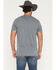 Image #4 - Moonshine Spirit&reg; Men's Snake Guitars Short Sleeve Graphic T-Shirt, Charcoal, hi-res