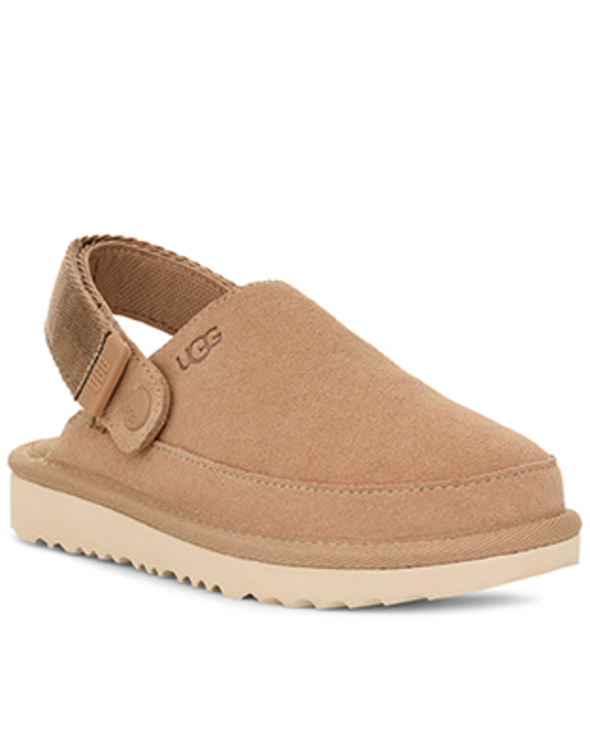 UGG Girls' Goldenstar Clogs, Sand, hi-res