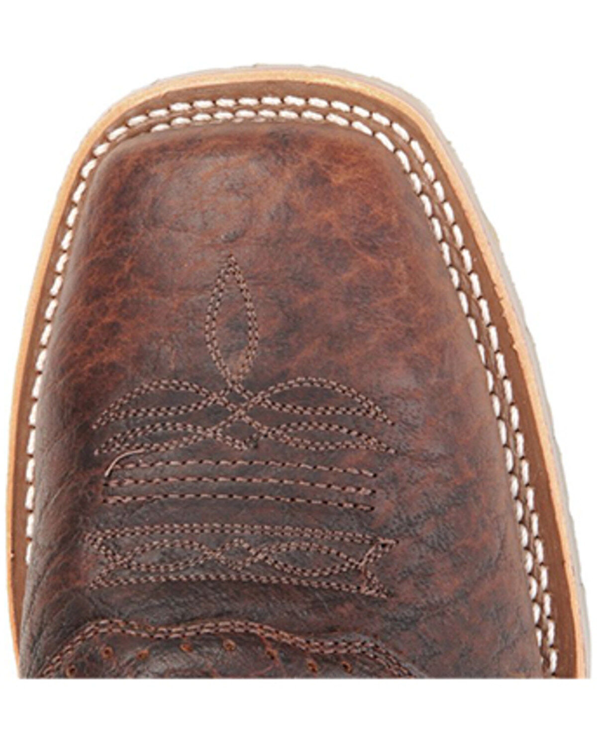 Image #12 - Double-H Men's Square Steel Toe Western Boots, Bison, hi-res