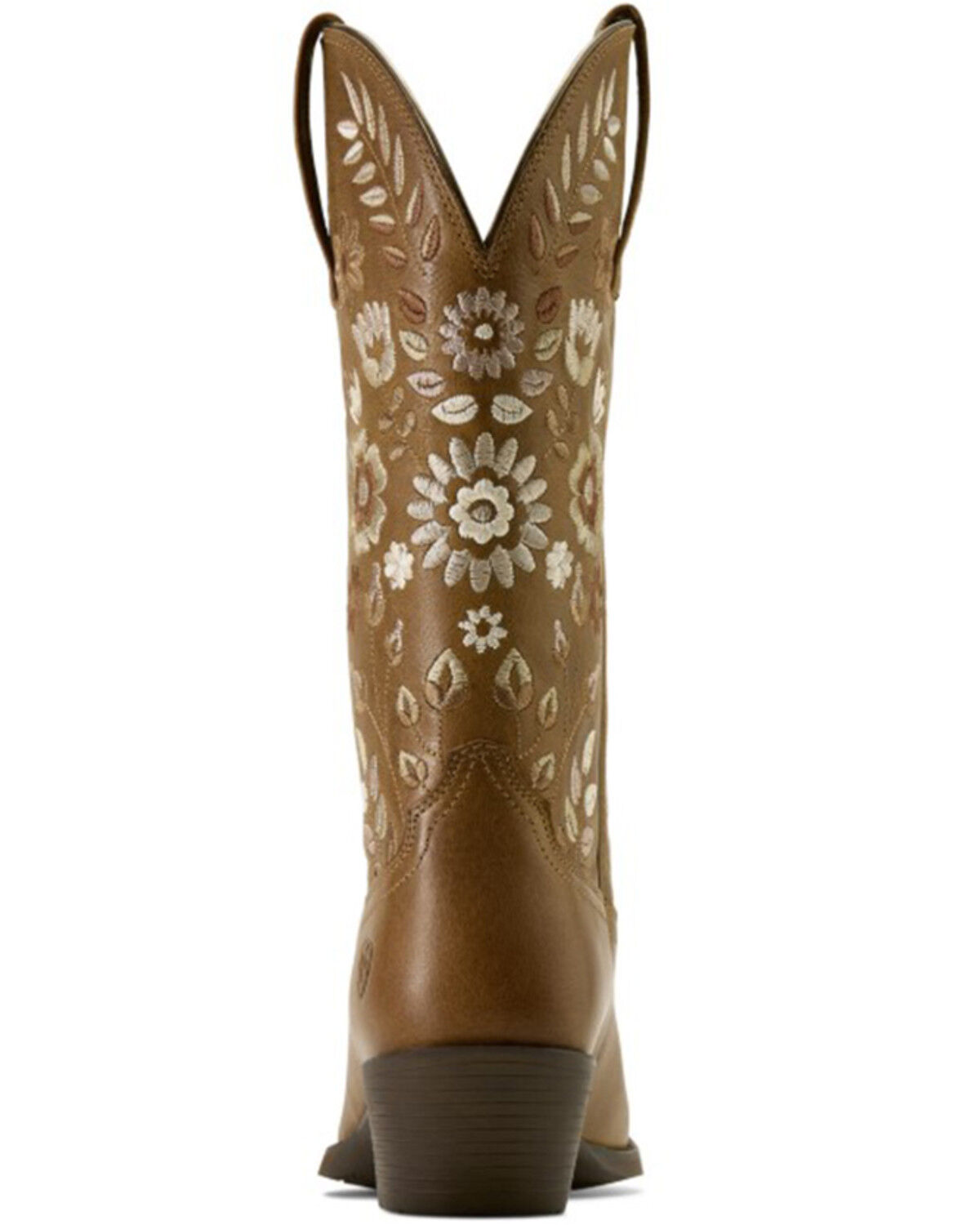 Image #5 - Ariat Women's Heritage Meadow Western Boots - Round Toe, Tan, hi-res