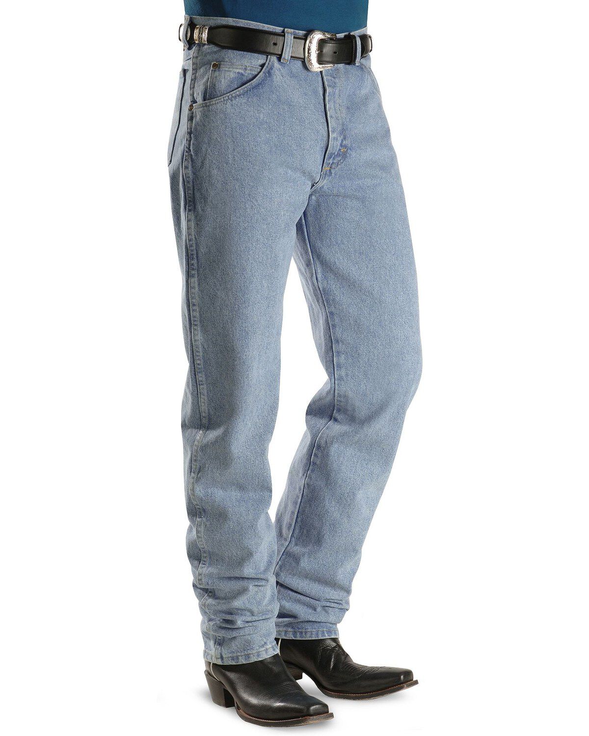 Image #2 - Wrangler Jeans - Rugged Wear Relaxed Fit - Big. 44" to 54" Waist, Vintage Indigo, hi-res