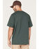 Image #4 - Hawx Men's Forge Solid Work Pocket T-Shirt - Big & Tall , Dark Green, hi-res