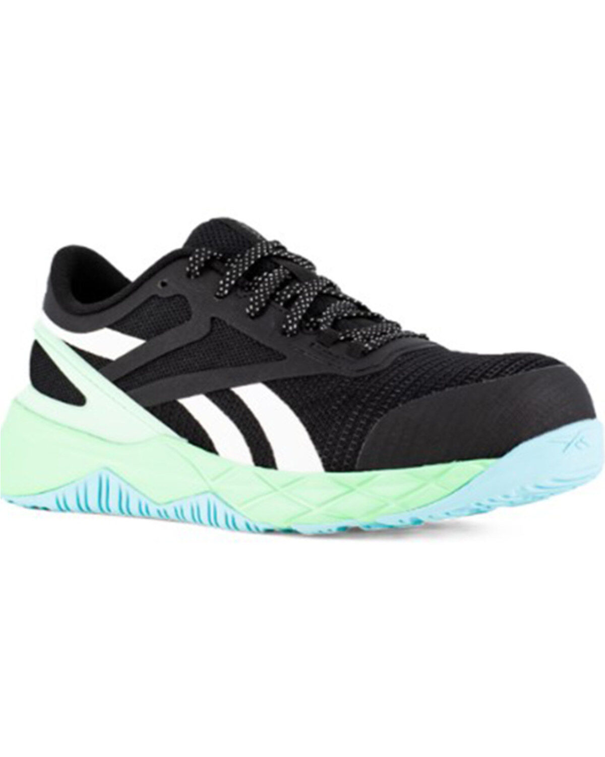 Reebok Women's Nanoflex TR Athletic Work Shoes - Composite Toe, Black, hi-res