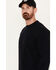 Image #2 - Cody James Men's FR Thermal Crew Long Sleeve Work Shirt, Black, hi-res