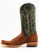 Image #3 - Dan Post Men's Cappy Exotic Carpincho Western Boots - Square Toe , Black, hi-res