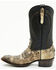 Image #3 - Cody James Black 1978&reg; Men's Tillman Exotic Hornback Alligator Western Boots - Round Toe, Black, hi-res
