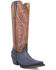 Image #1 - Dingo Women's Selene Tall Western Boots - Snip Toe, Blue, hi-res