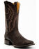 Image #1 - Cody James Men's Exotic Caiman Belly Western Boots - Broad Square Toe, Chocolate, hi-res