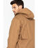 Image #3 - Carhartt Men's FR Duck Active Hooded Jacket, Carhartt Brown, hi-res