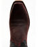 Image #6 - Lucchese Men's Brazos Western Boot, Wine, hi-res