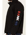 Image #4 - RANK 45&reg; Men's American Flag Logo Softshell Jacket, Black, hi-res