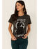 Image #1 - Paramount Network's Yellowstone Women's Charcoal You Do It For Me Graphic Tee, Charcoal, hi-res