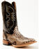 Image #1 - Cody James Men's Exotic Python Western Boots - Broad Square Toe, Dark Brown, hi-res