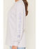 Image #3 - Carhartt Women's Loose Fit Heavyweight Long Sleeve Graphic Work Shirt, Lavender, hi-res