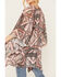 Image #4 - Shyanne Women's Pec Printed Bohemian Cami / Kimono Set, Pecan, hi-res