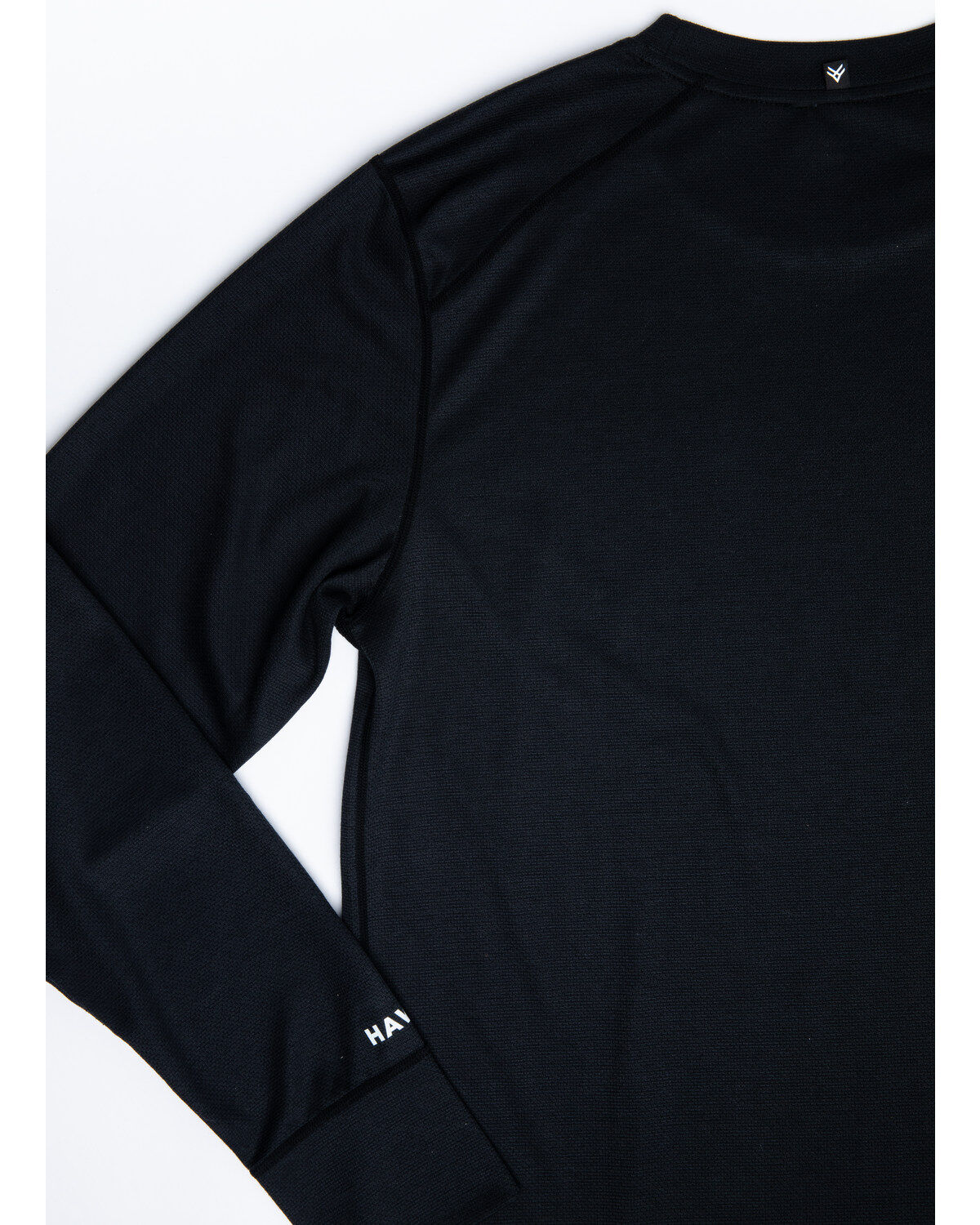 Image #3 - Hawx Men's Mid-Weight Base Layer Thermal Long Sleeve Work Shirt, Black, hi-res