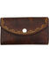 Image #1 - Western Express Women's Leather Organizer Wallet, Brown, hi-res