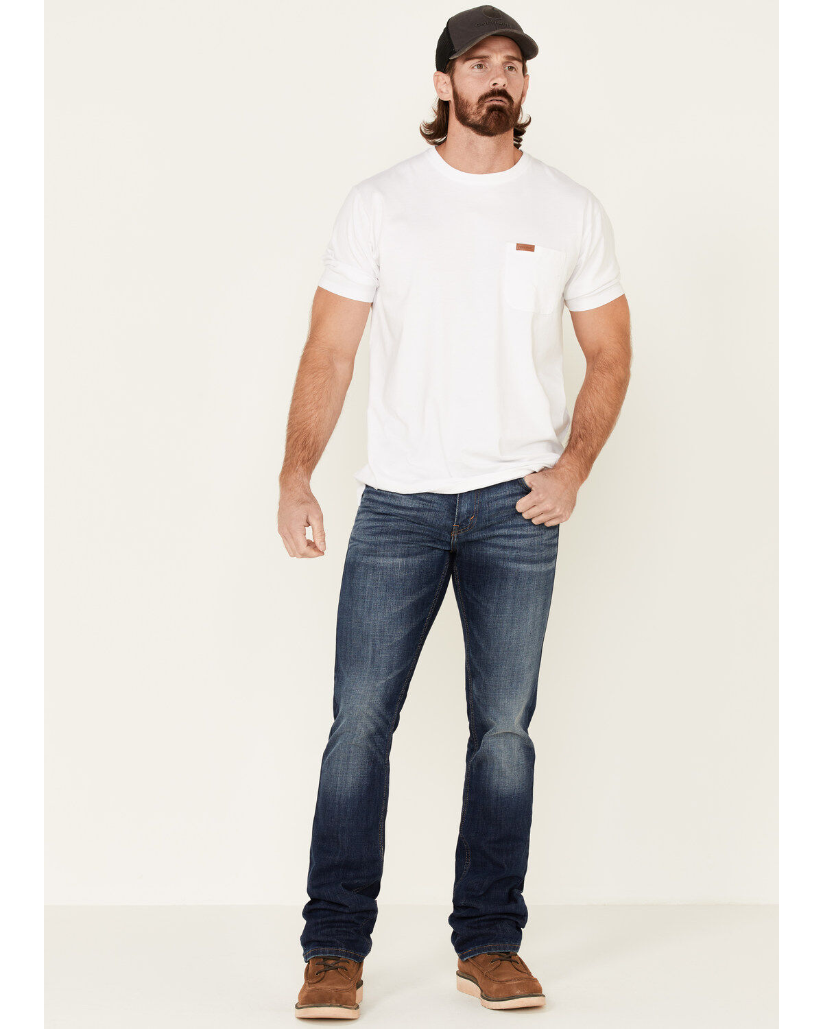 Image #1 - Levi's Men's 527&reg; Low Rise Boot Cut Jeans, Blue, hi-res