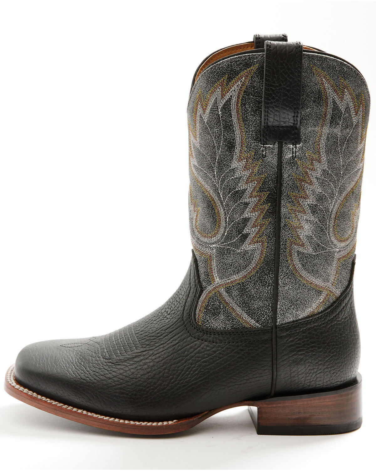 Image #3 - Cody James Cush Core&reg; Men's Tracker Western Boots - Broad Square Toe, Black, hi-res