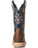 Image #3 - Ariat Men's Cowboss Western Boot - Broad Square Toe, Brown, hi-res