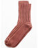 Image #1 - Shyanne Women's Wren Crew Socks , Brown, hi-res