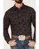 Image #3 - Moonshine Spirit&reg; Men's Stage Light Long Sleeve Snap Western Shirt, Grey, hi-res