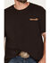 Image #4 - Wrangler Men's Rodeo Short Sleeve Graphic T-Shirt, Dark Brown, hi-res