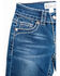 Image #4 - Shyanne Girls' Medium Wash Swirl Floral Embroidered Bootcut Jeans, Blue, hi-res