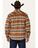 Image #4 - Dakota Grizzly Men's Plaid Burke Wool Sherpa Lined Zip Jacket, Mustard, hi-res