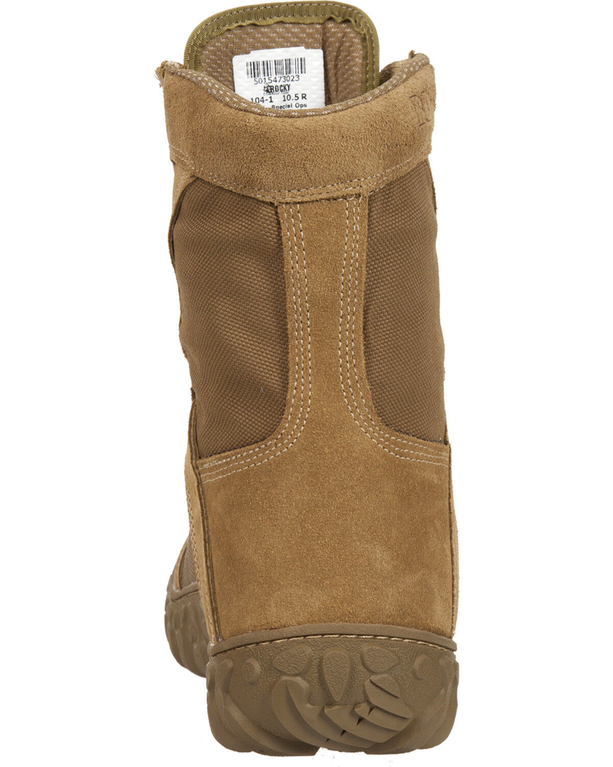 Image #7 - Rocky S2V Gore-Tex Waterproof Insulated Military Duty Boots - Round Toe, Brown, hi-res