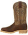 Image #3 - Durango Men's Maverick Pro Western Work Boots - Steel Toe, Brown, hi-res