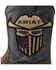 Image #6 - Ariat Men's Rebar Flex Western VentTek Incognito Composite Work Boots - Wide Square Toe , Brown, hi-res