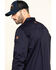 Image #5 - Hawx Men's FR Long Sleeve Button-Down Work Shirt - Big, Navy, hi-res