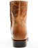 Image #5 - Moonshine Spirit Men's 8" Pancho Zipper Western Boots - Medium Toe, Brown, hi-res