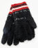 Image #2 - Idyllwind Women's Rialto Thunderbird Southwestern Print Gloves, Black, hi-res