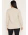 Image #4 - Ariat Women's Rebar Cotton Strong Long Sleeve Logo Work T-Shirt, Grey, hi-res