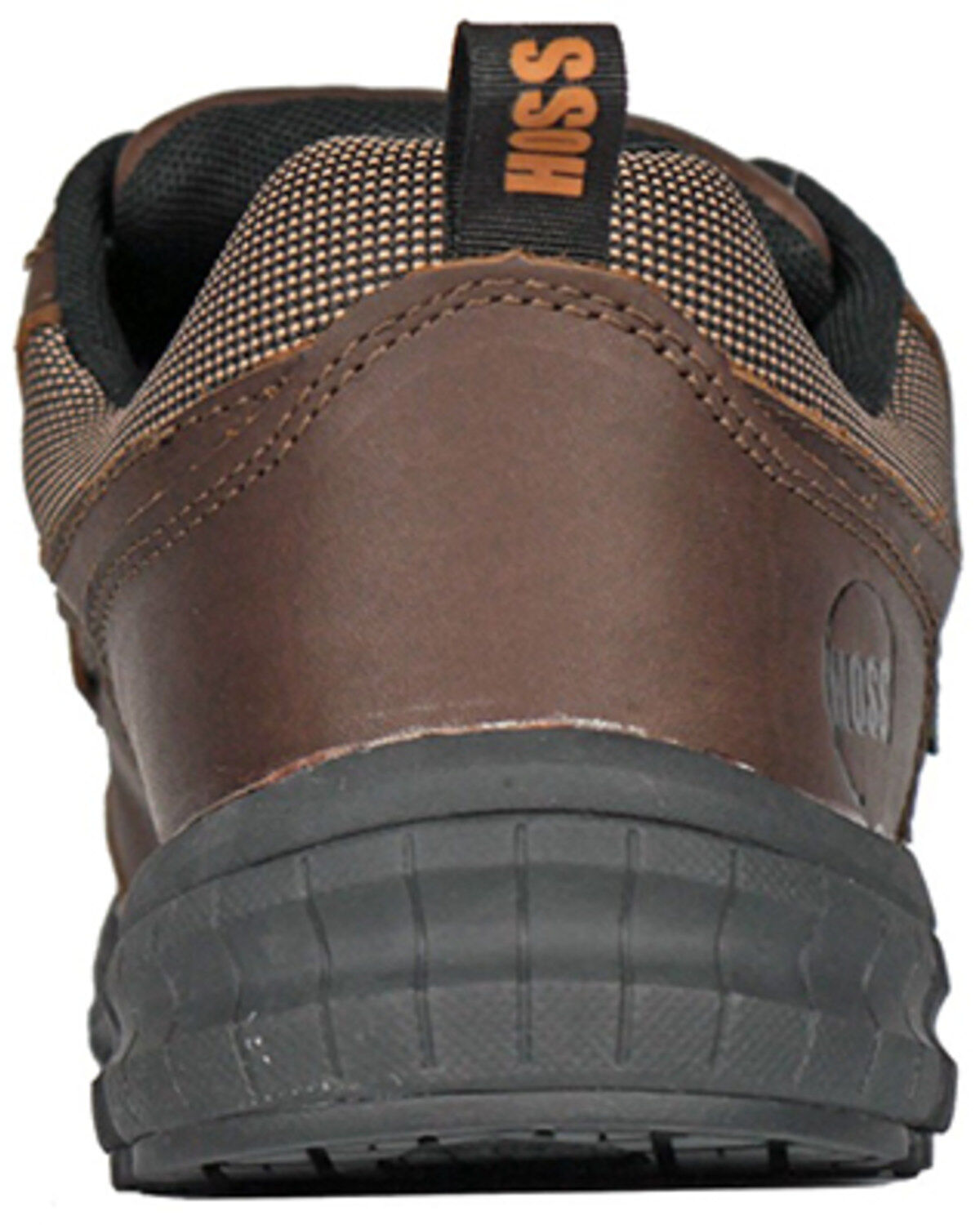 Image #5 - Hoss Men's Stepper Ultra Light Work Shoes - Composite Toe, Brown, hi-res