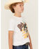 Image #2 - Rock & Roll Denim Boys' Cowboy Short Sleeve Graphic T-Shirt , White, hi-res