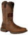 Image #1 - Durango Men's Rebel Brown Flag Western Performance Boots - Square Toe, Brown, hi-res