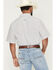 Image #4 - Ariat Men's Seton Geo Print Short Sleeve Button-Down Western Shirt, White, hi-res