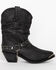Image #6 - Shyanne Women's Tammye Slouch Harness Fashion Boots - Round Toe, Black, hi-res
