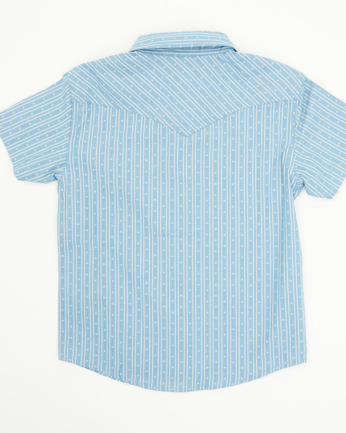 Image #3 - Cody James Toddler Boys' Cowboy Way Striped Print Short Sleeve Snap Western Shirt, , hi-res