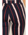 Image #4 - Shyanne Women's High Rise Stripe Super Flare Jeans, Navy, hi-res